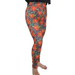 24/7 Leggings – Festive Flower