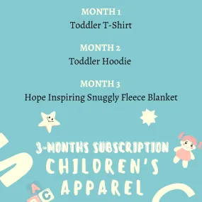 3-Months Subscription: Children's Apparel