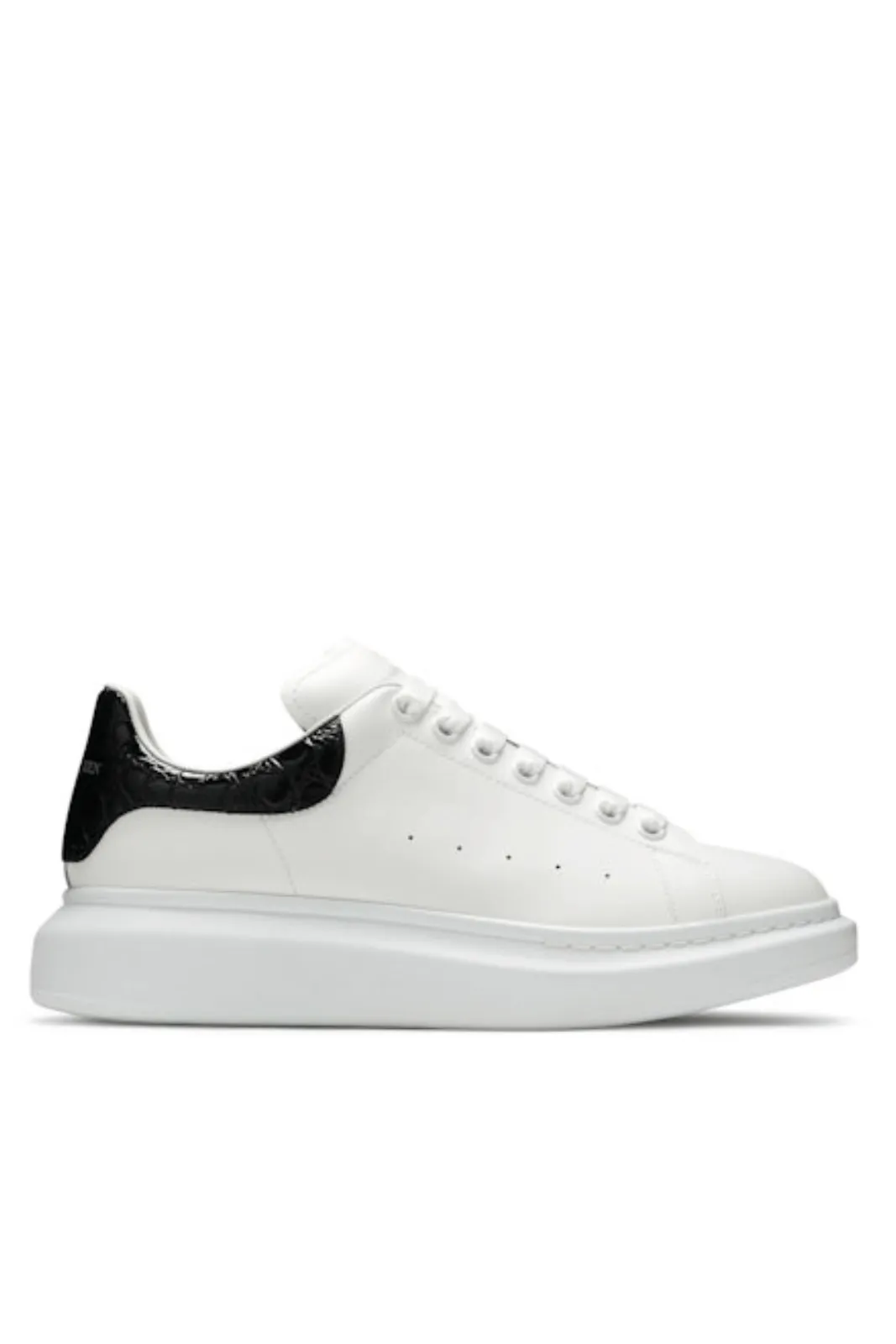 Alexander McQueen Oversized Sneaker 'Black Crocodile'