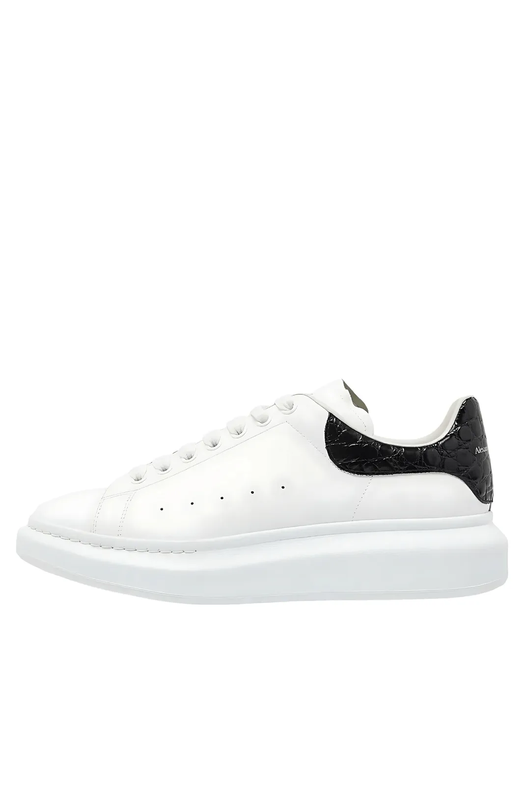 Alexander McQueen Oversized Sneaker 'Black Crocodile'