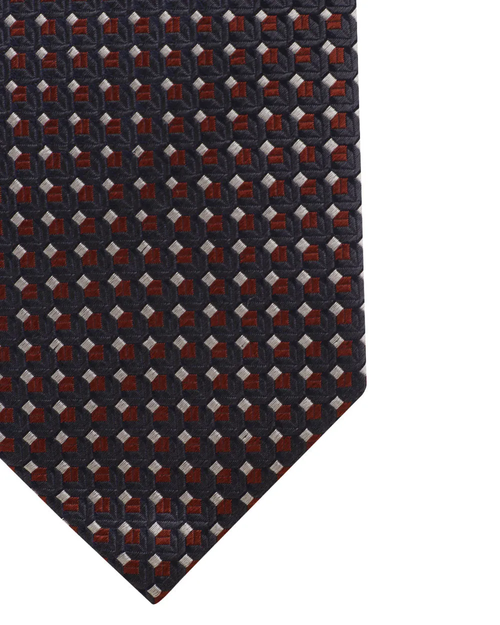 Anthracite and Brown Degrade Tie