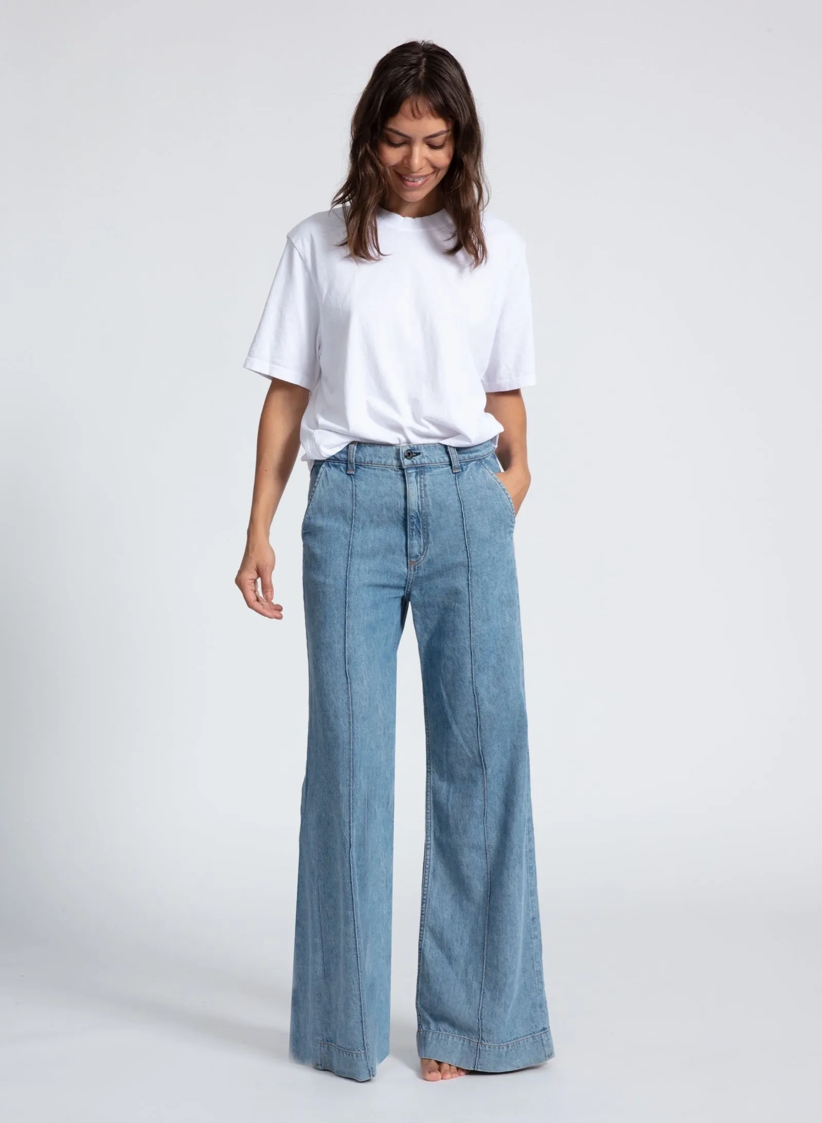 ASKK NY Pintuck Trouser in Loma