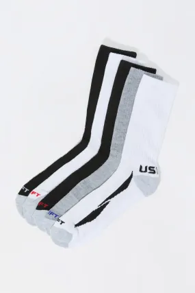 Athletic Crew Socks (5 Pack)