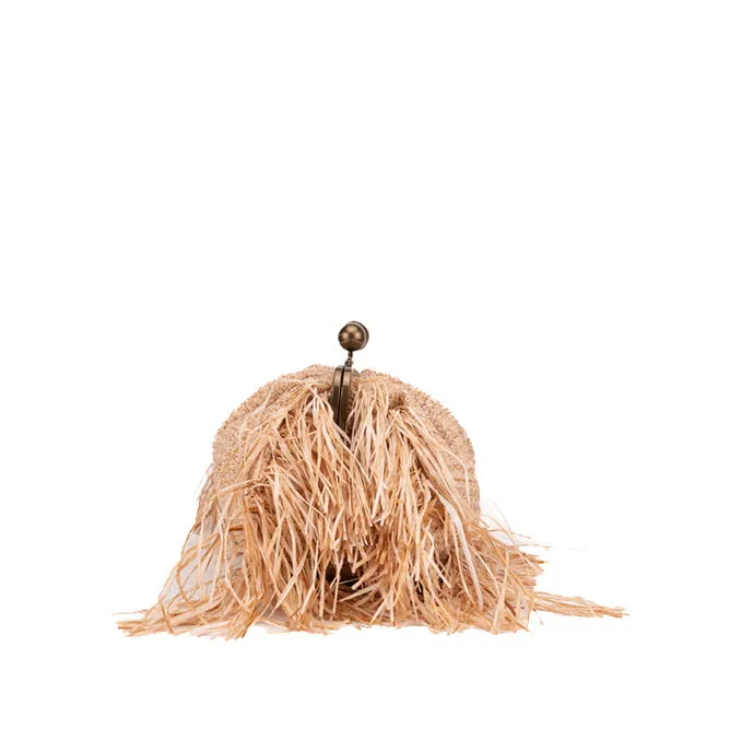 BAG PASTICCINO BELFORD MEDIUM IN RAFFIA Woman Natural 