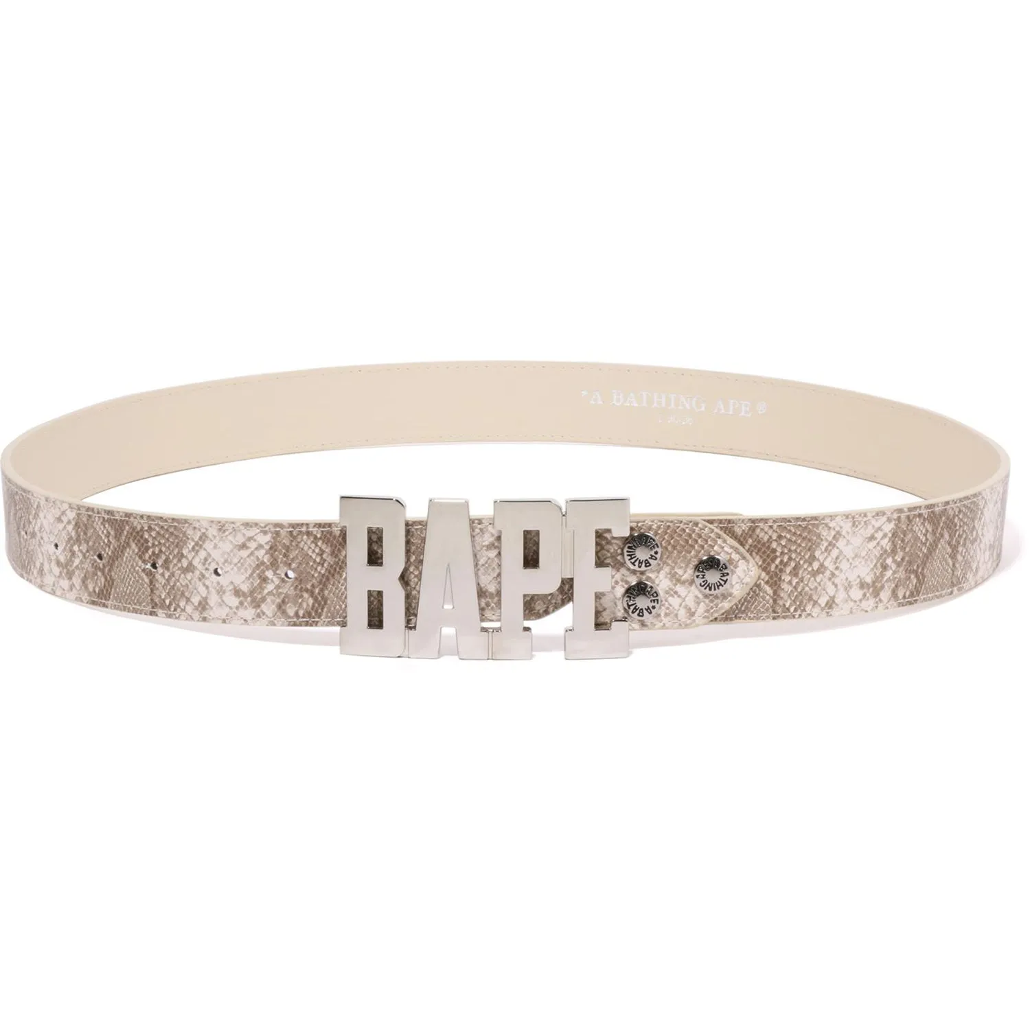 BAPE SNAKE BELT MENS