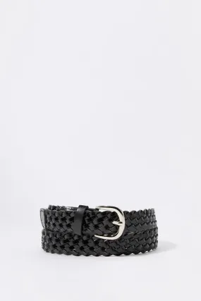 Belt with Braided Design