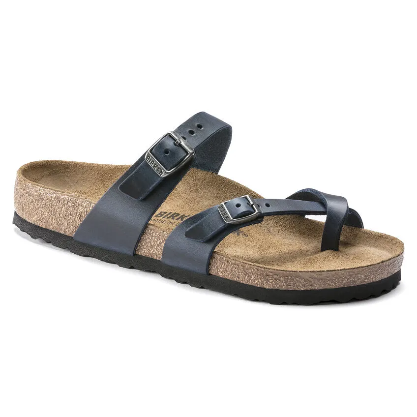 Birkenstock Womens Mayari Sandal **Regular Width**- Blue Oiled