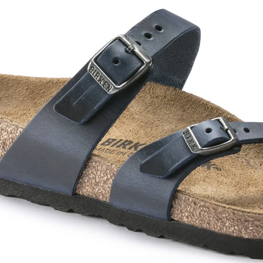 Birkenstock Womens Mayari Sandal **Regular Width**- Blue Oiled