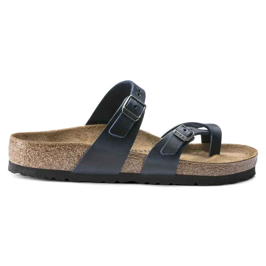 Birkenstock Womens Mayari Sandal **Regular Width**- Blue Oiled