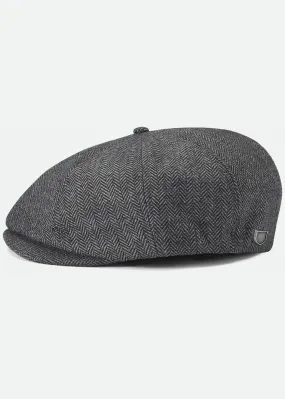 Brixton Brood Baggy Snap Cap Cap Black Grey