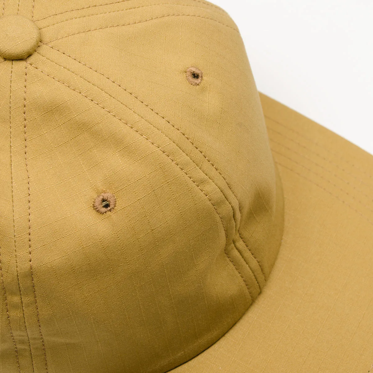 cableami - Ripstop Long Bill Cap - Dark Beige