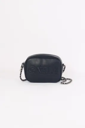 Camera Case Maxi Logo Nero