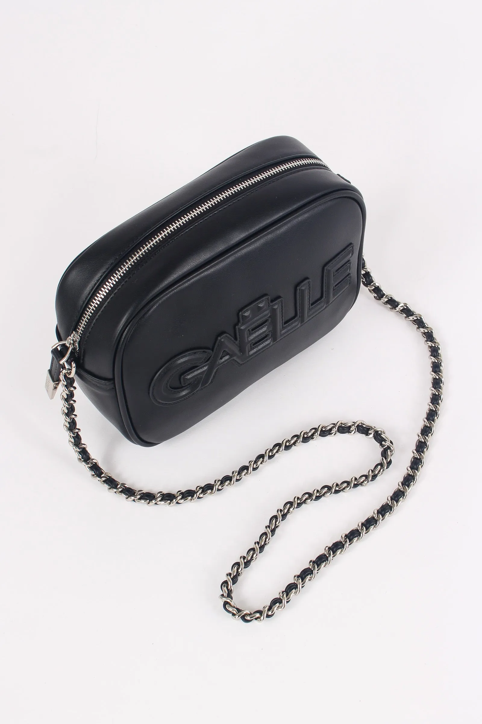 Camera Case Maxi Logo Nero