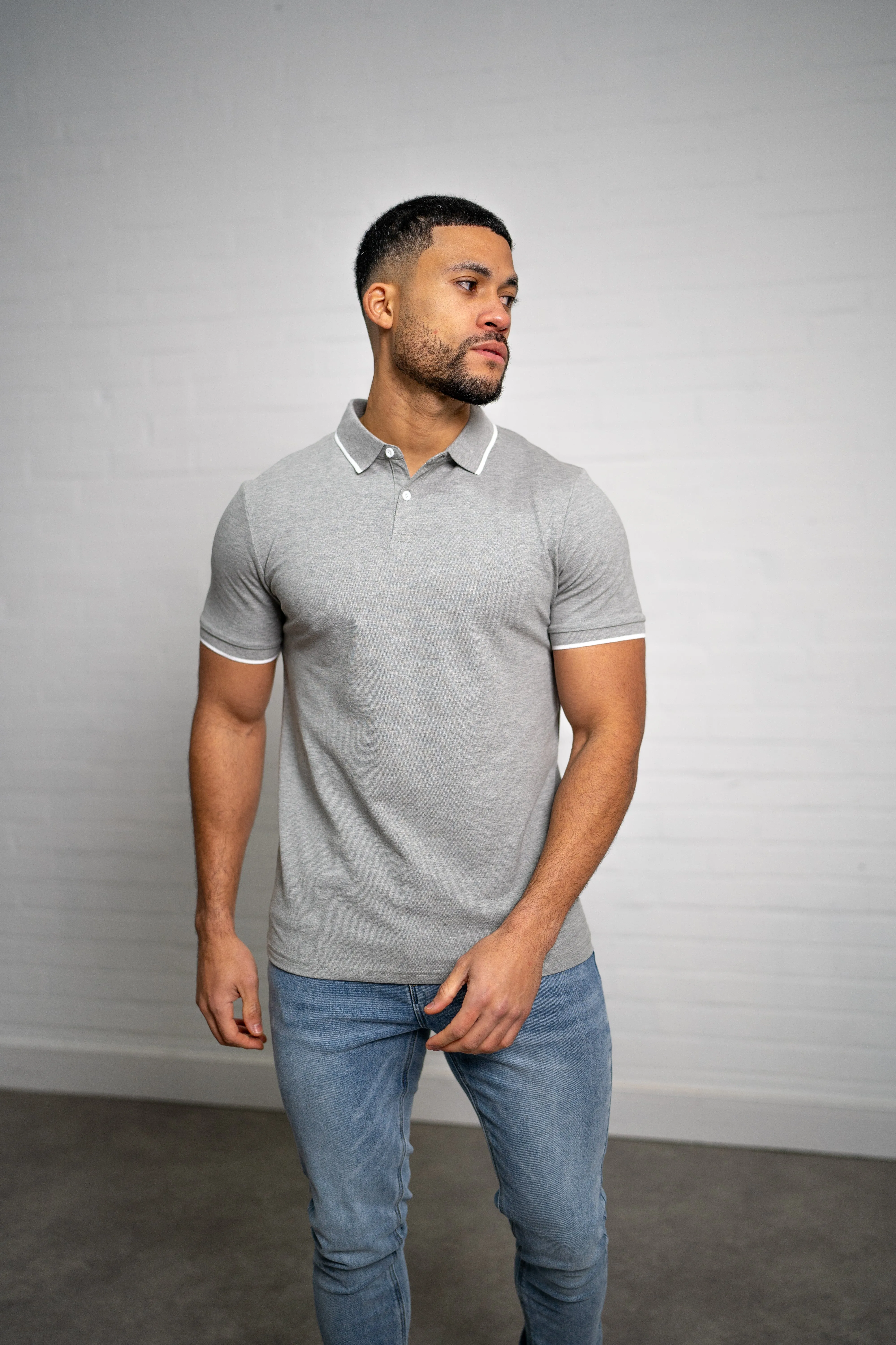 Capo SIMPLE Polo Shirt - Grey