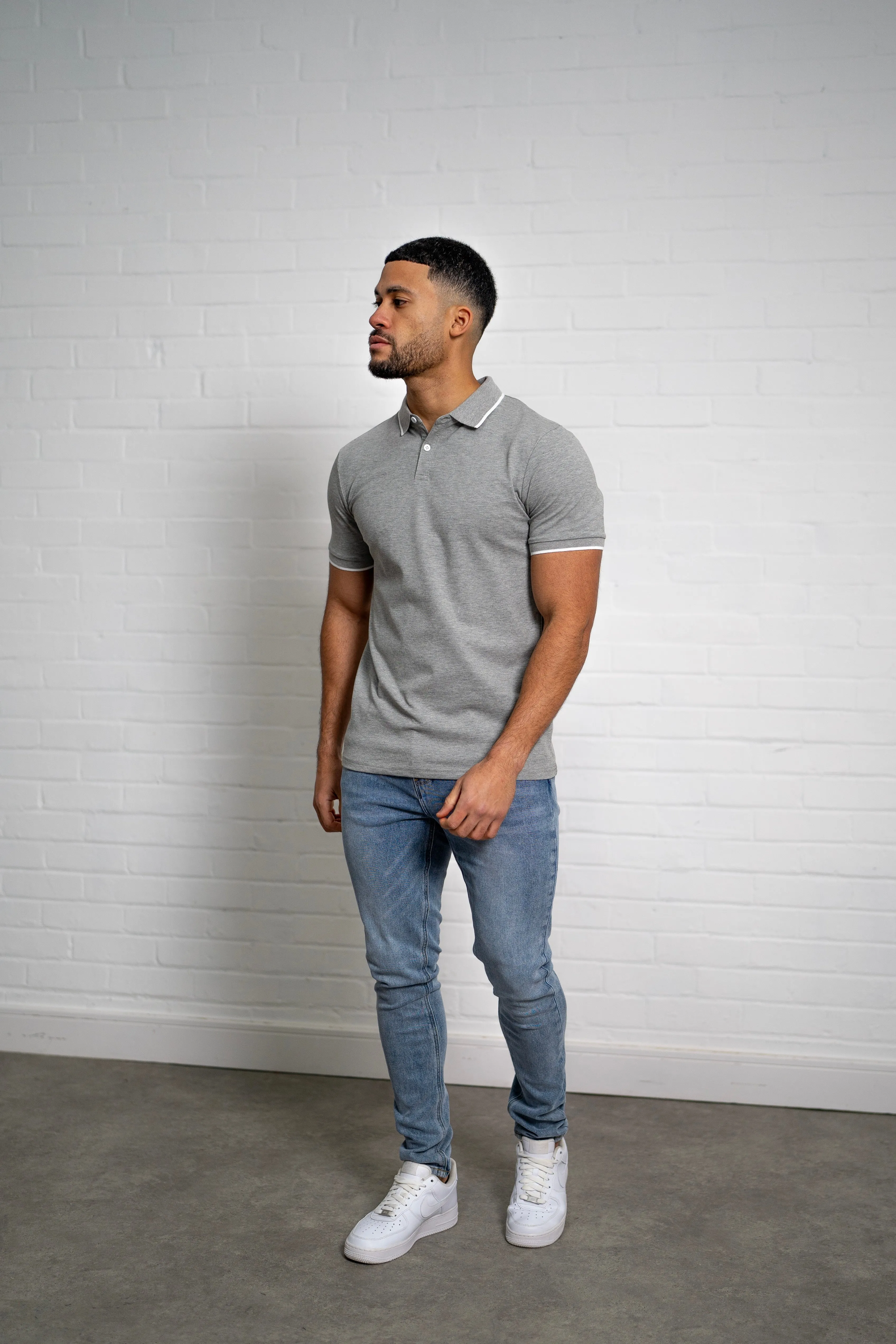 Capo SIMPLE Polo Shirt - Grey