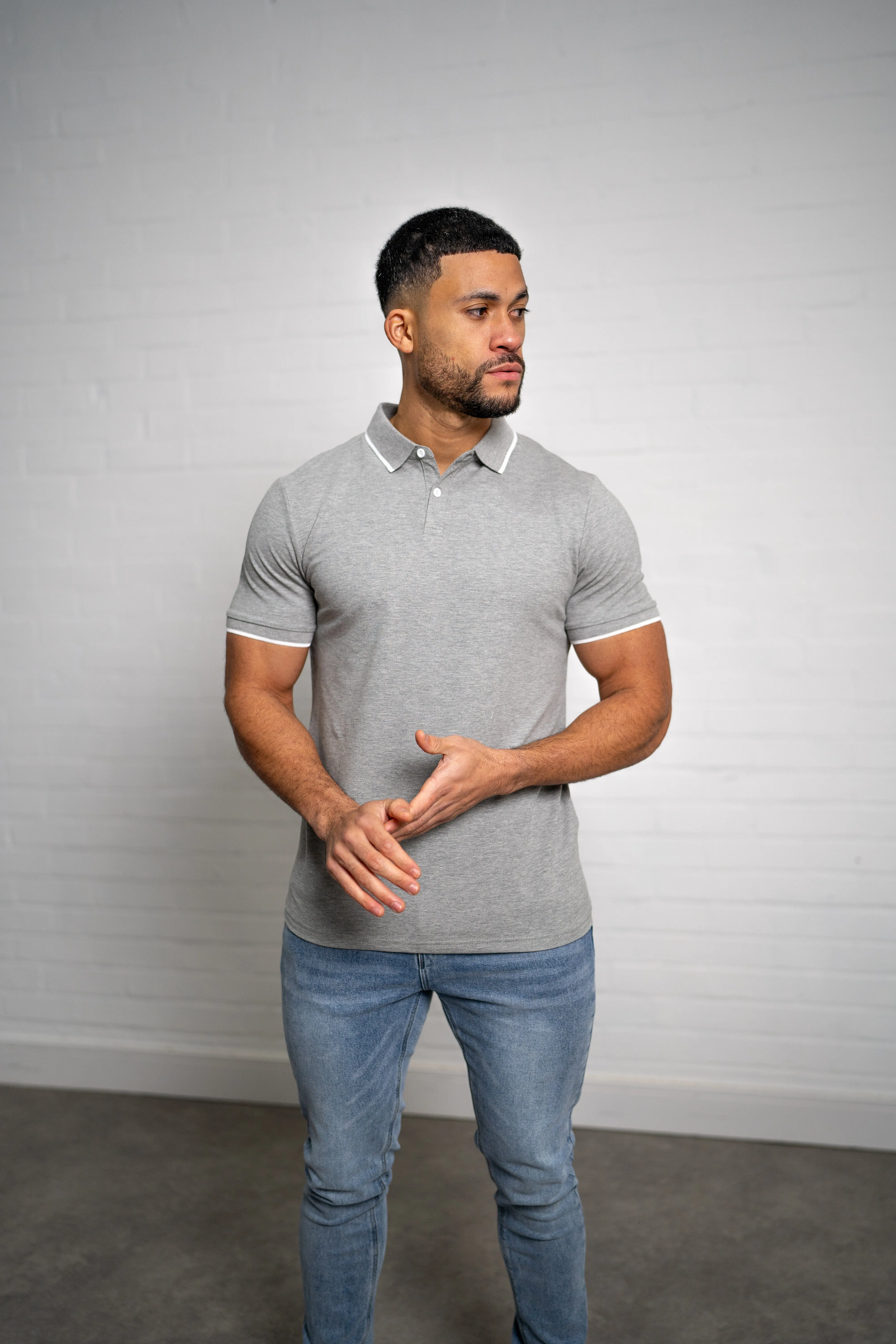 Capo SIMPLE Polo Shirt - Grey