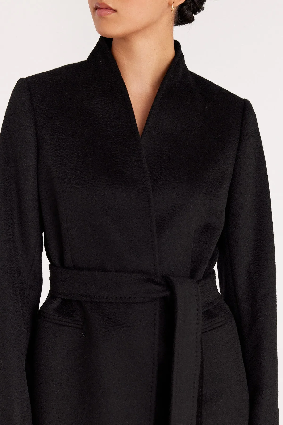 Clarence Coat - Black