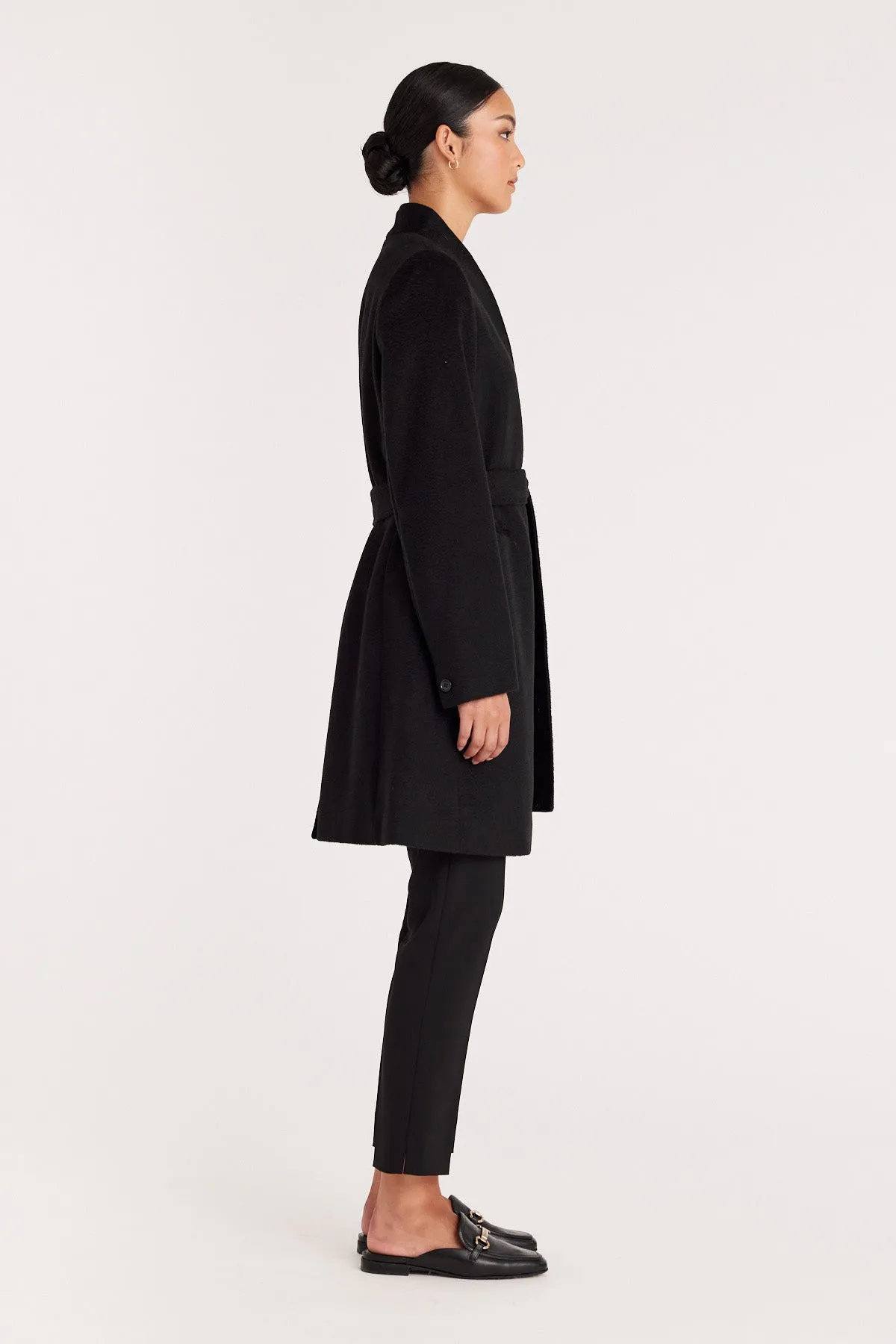 Clarence Coat - Black