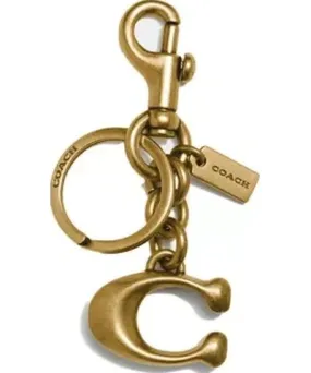 Coach Signature Bag Charm