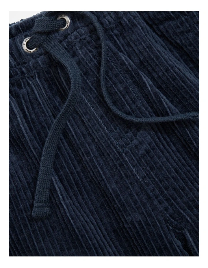 Corduroy Pant in Navy