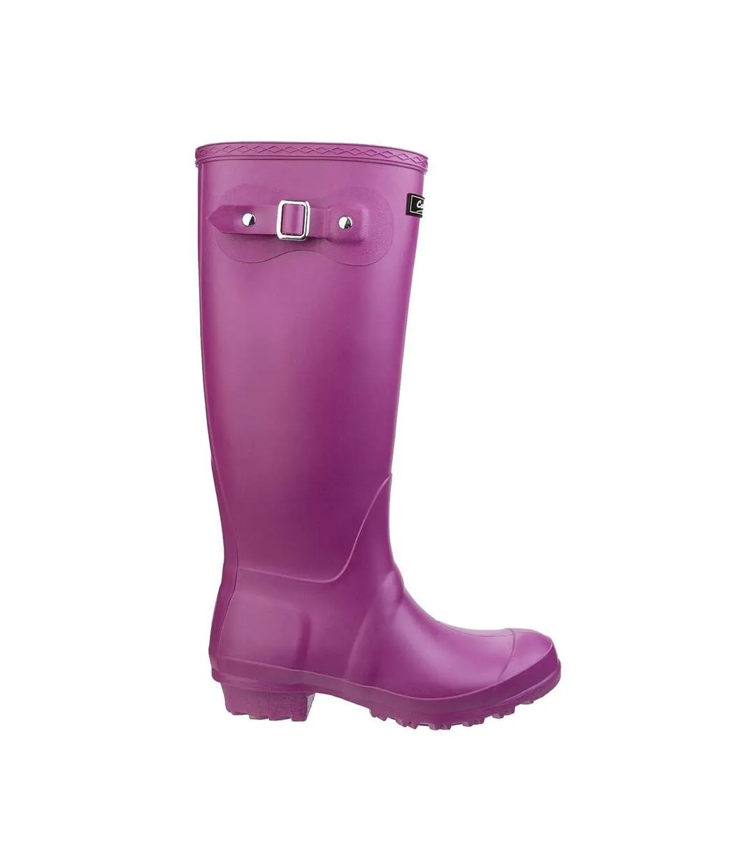 Cotswold Sandringham Buckle-Up Womens Wellington Boots (Berry) - UTFS1299