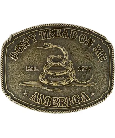 CTM Don't Tread on Me American Belt Buckle