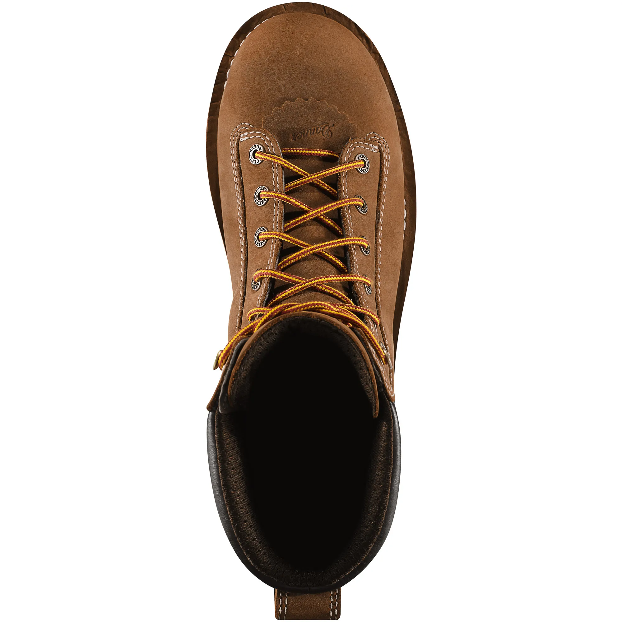 Danner Mens Quarry 8” Waterproof Gore-Tex Comp Toe 400g Insulated American Made Boot- Distressed Brown