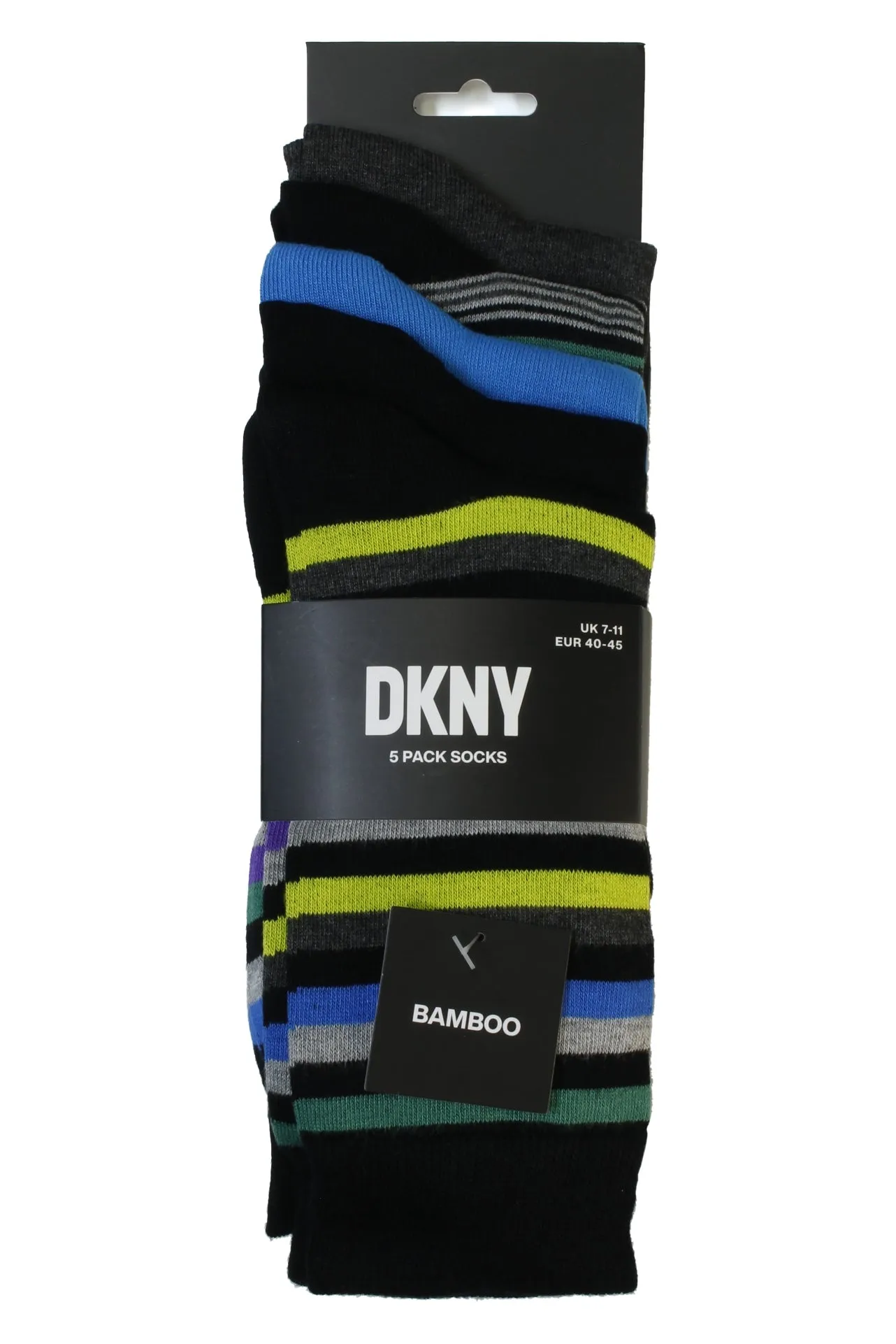 DKNY Men's Premium Socks 5-Pack