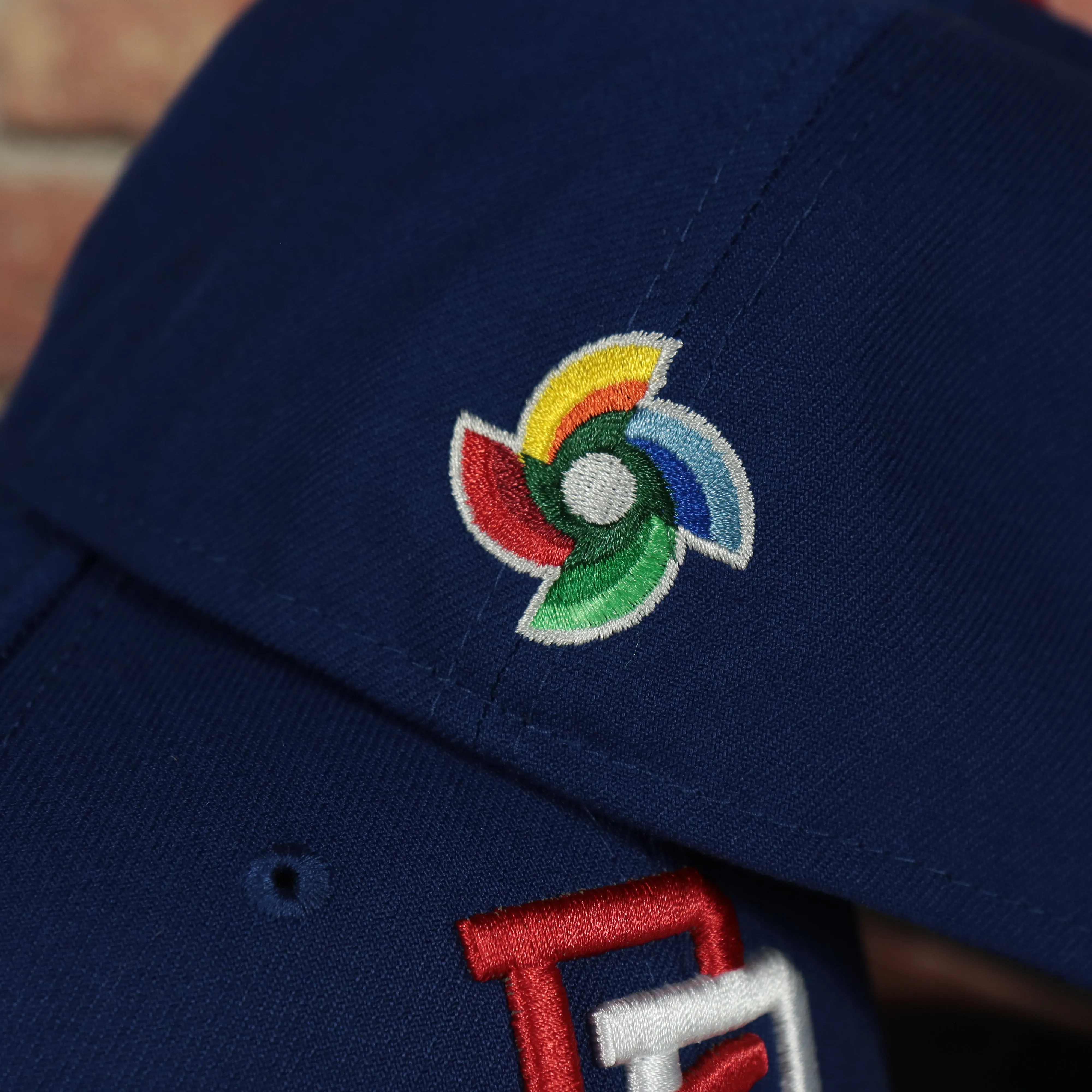 Dominican Republic 2023 World Baseball Classic Two Tone Grey Bottom Blue/Red 59Fifty Fitted Cap