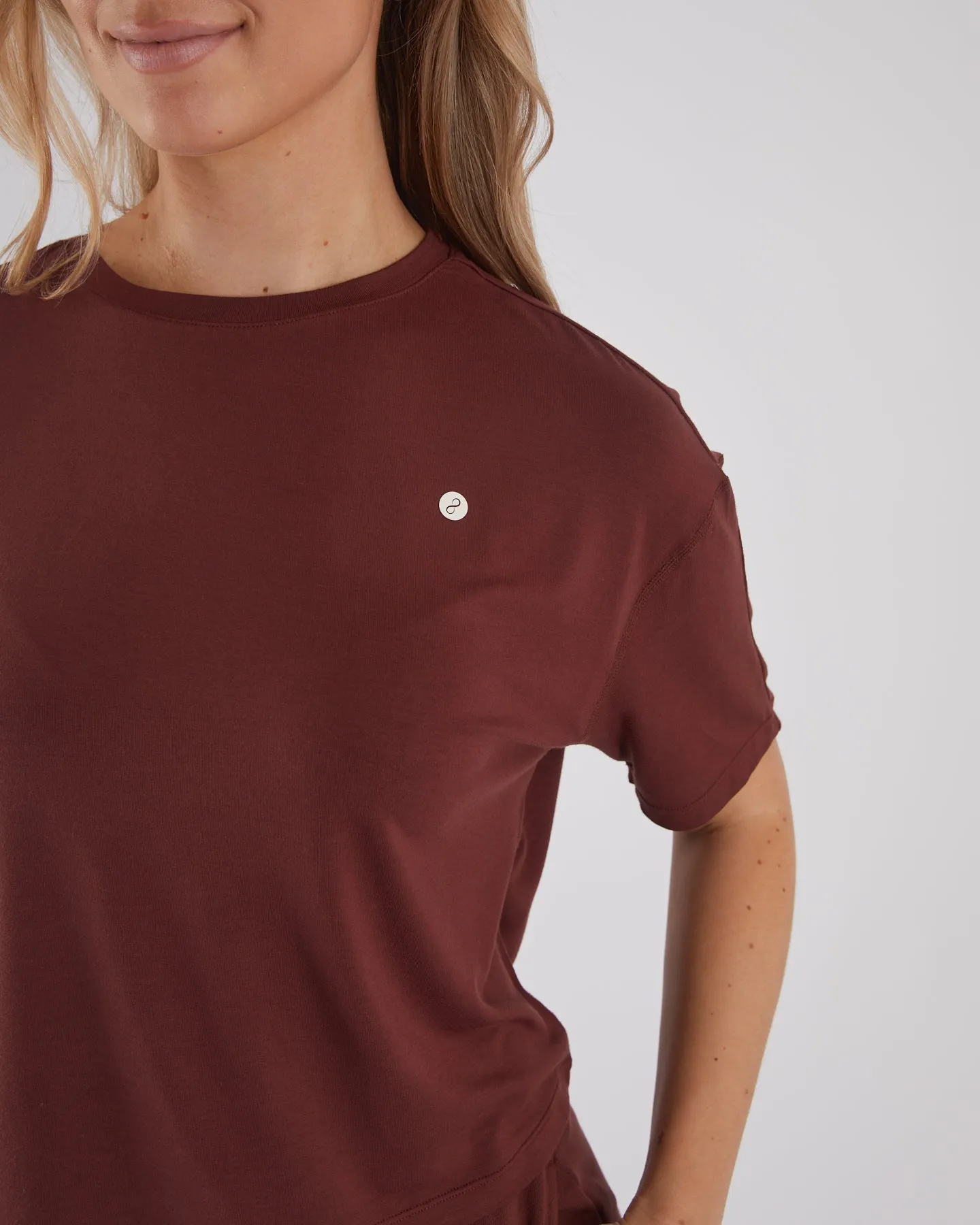 Evie Tee Auburn Rust