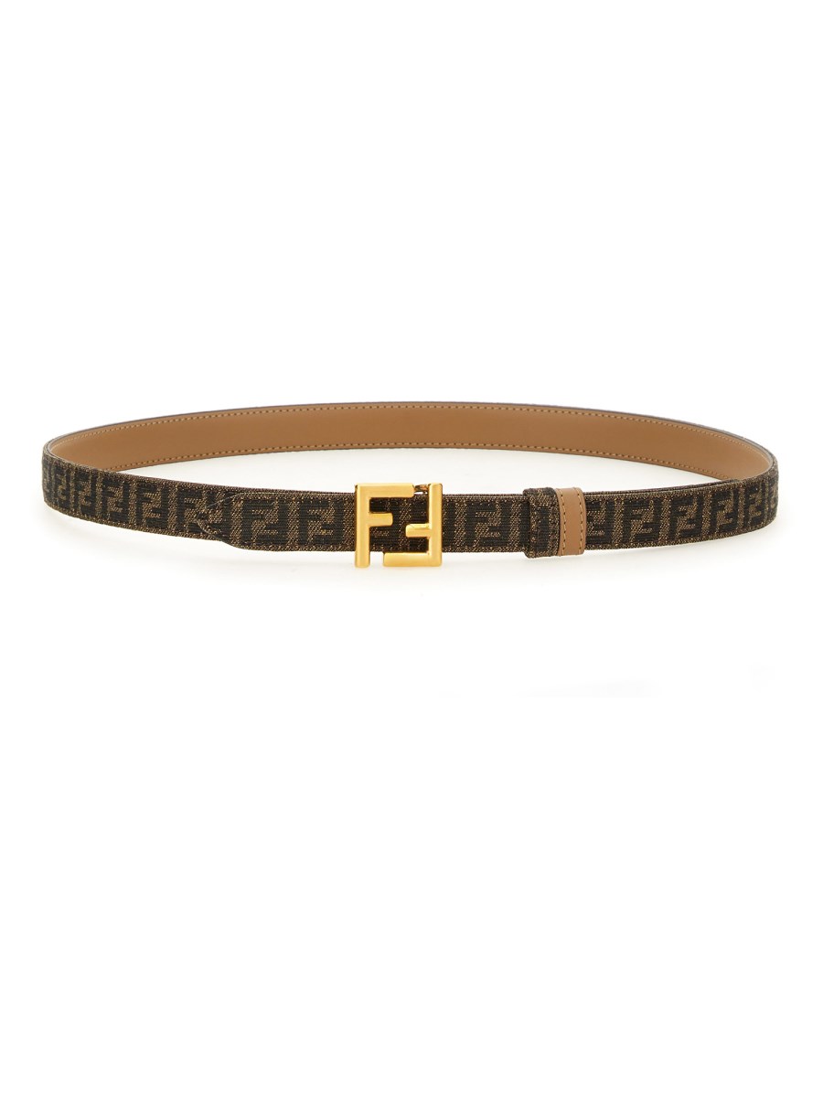 FENDI    FF JACQUARD REVERSIBLE BELT