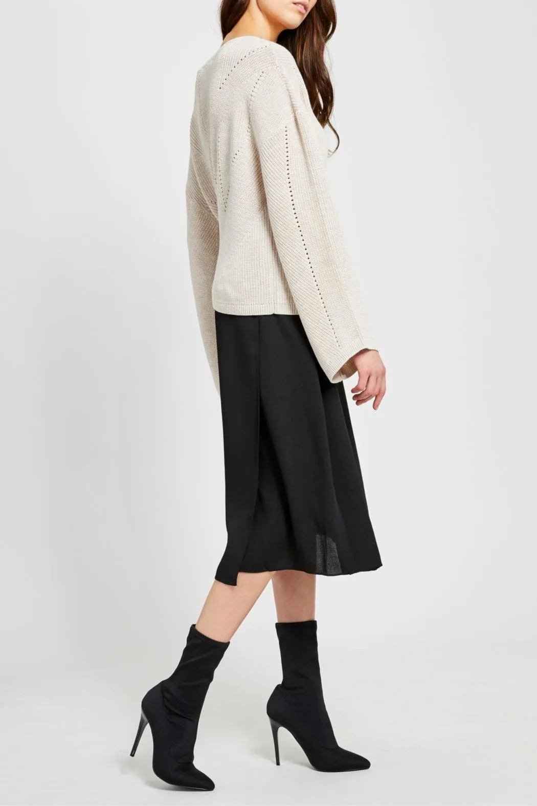 Flare Sleeve Sweater