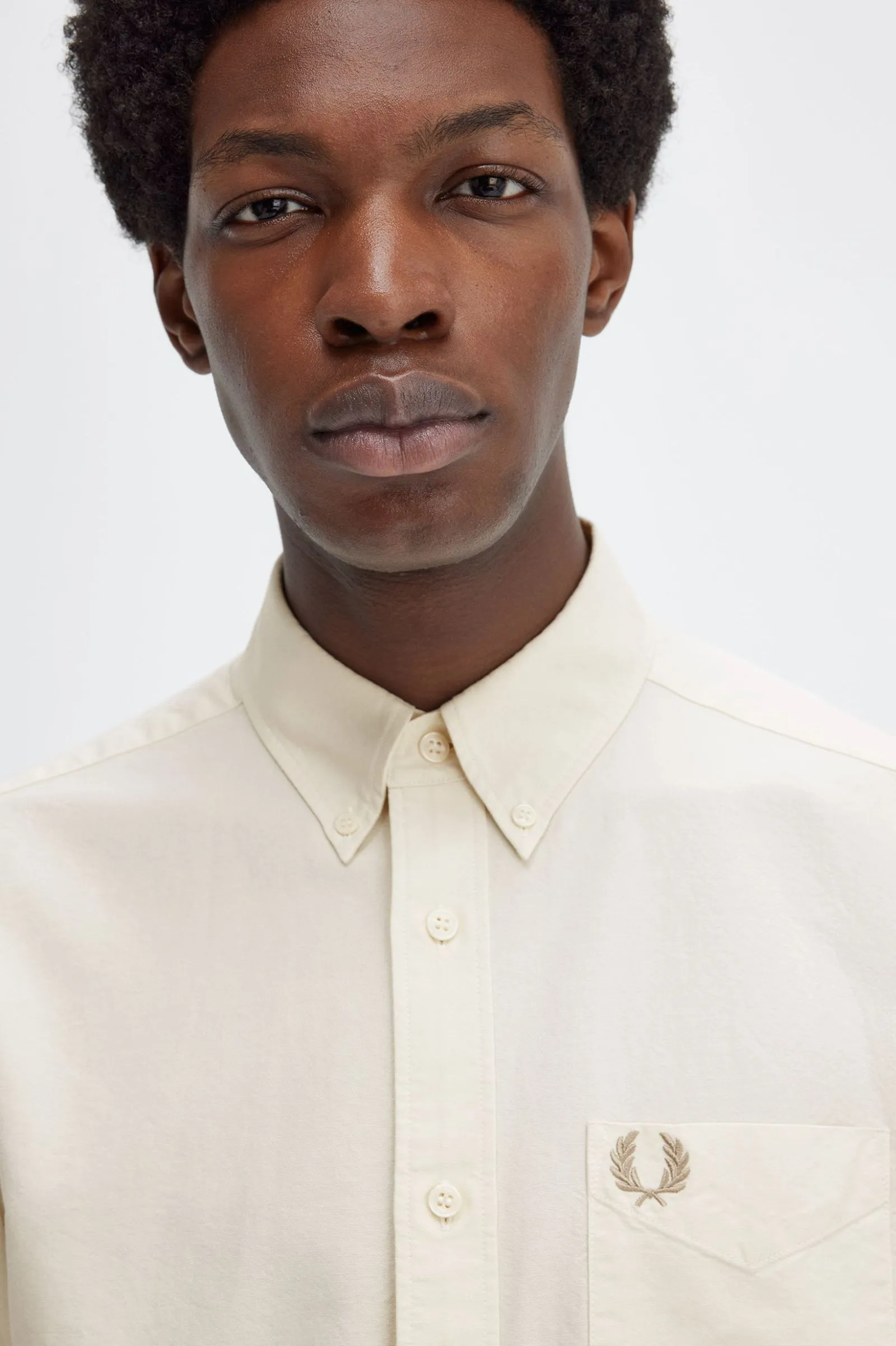 FRED PERRY  |Plain Logo Shirts