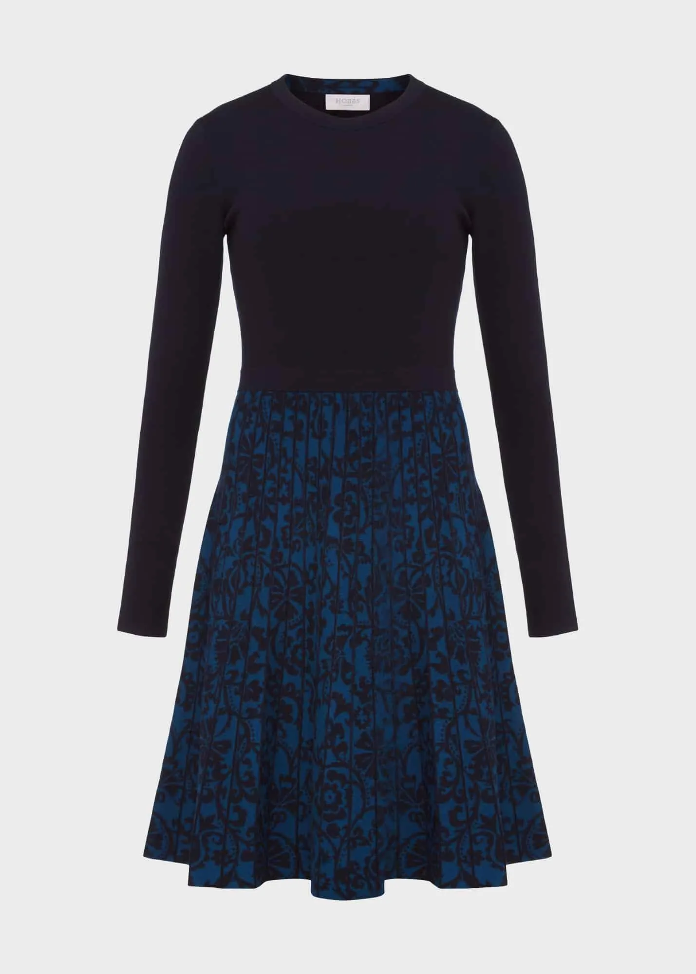 Gill Knitted Dress 0223/9439/1085l00 Hobbs-Navy-Blue