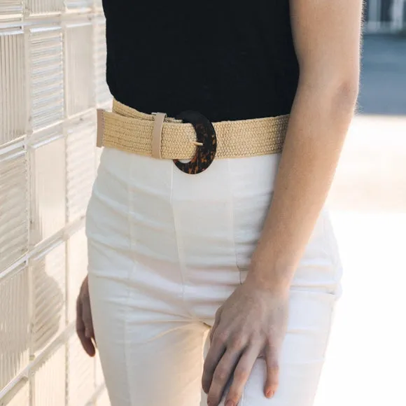 Google SEO result for Basketweave Belt: Woven Leather Belt - Durable and Stylish