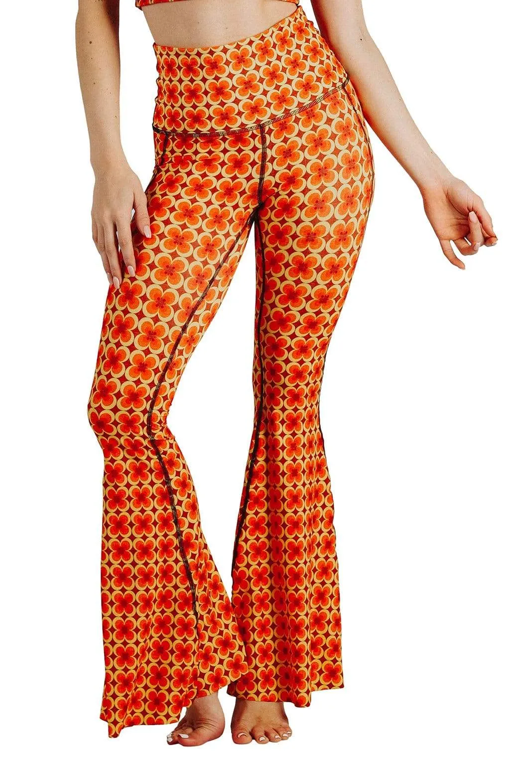 Groovy Girl Printed Bell Bottoms