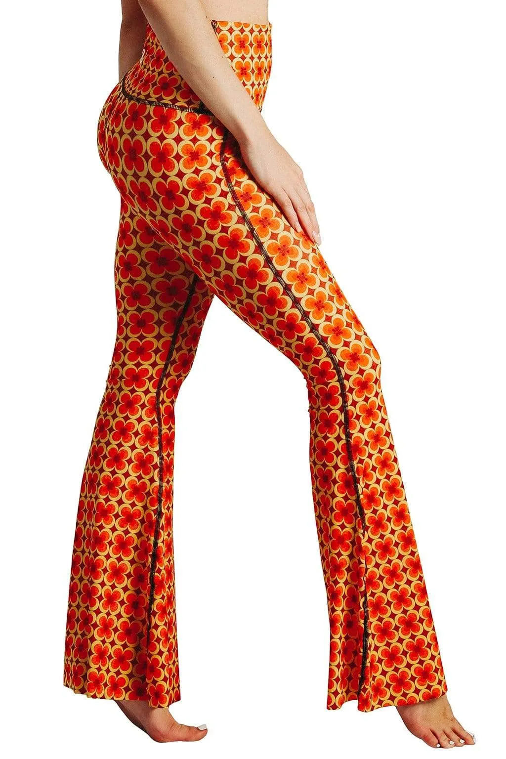 Groovy Girl Printed Bell Bottoms