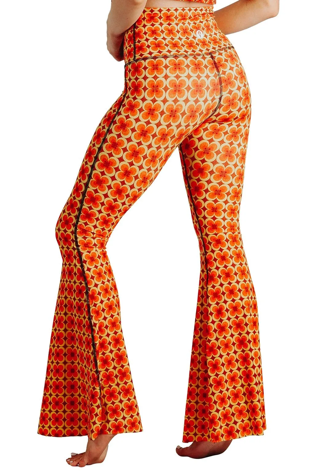 Groovy Girl Printed Bell Bottoms