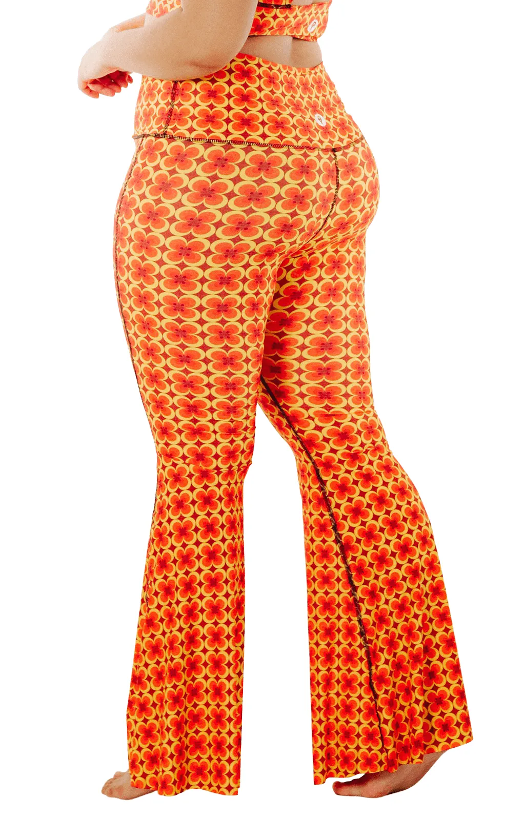 Groovy Girl Printed Bell Bottoms