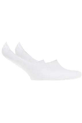 Hugo Boss 2-Pack No-Show Socks White