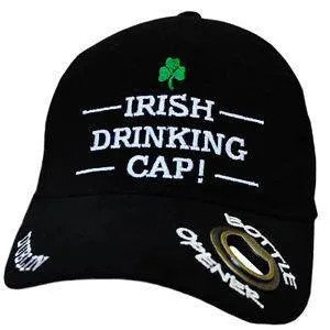 Irish Drinking Cap with Bottle Opener