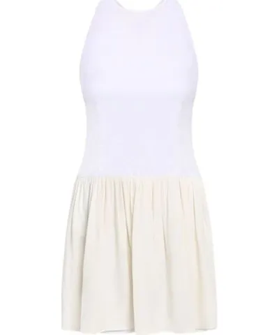 Jessie Flamming Women's Neutrals / White Dress