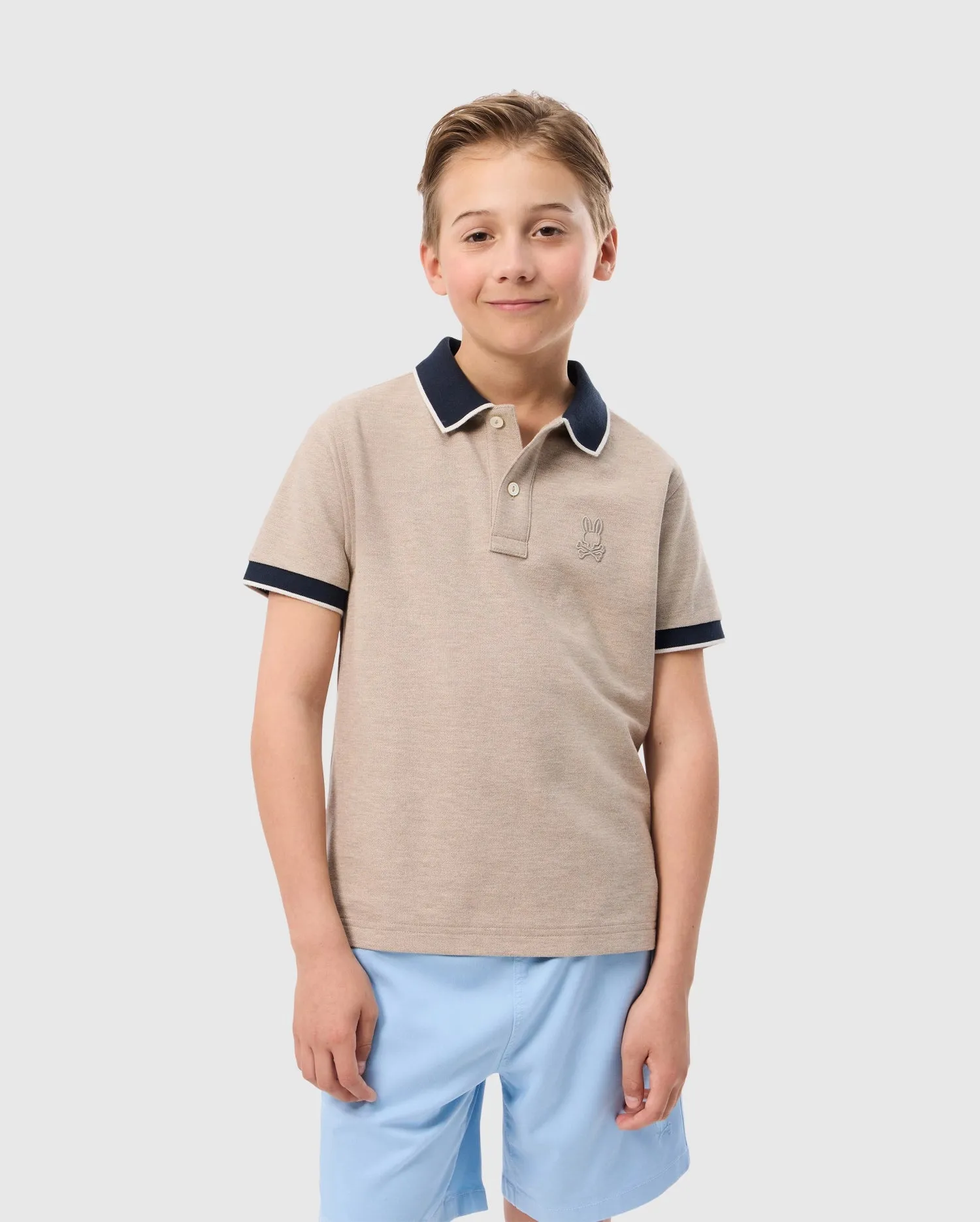 KIDS WINDCREST PIQUE POLO SHIRT - B0K592C200