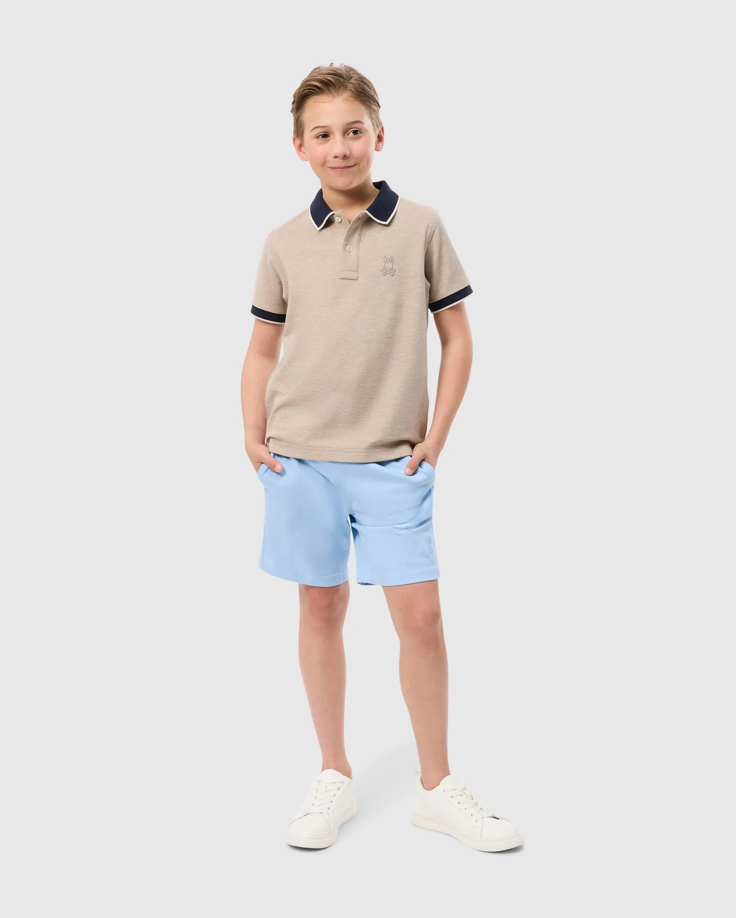 KIDS WINDCREST PIQUE POLO SHIRT - B0K592C200