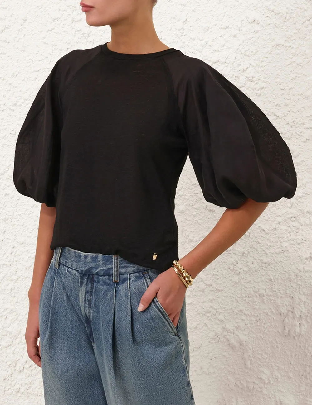 Lantern Sleeve Tee