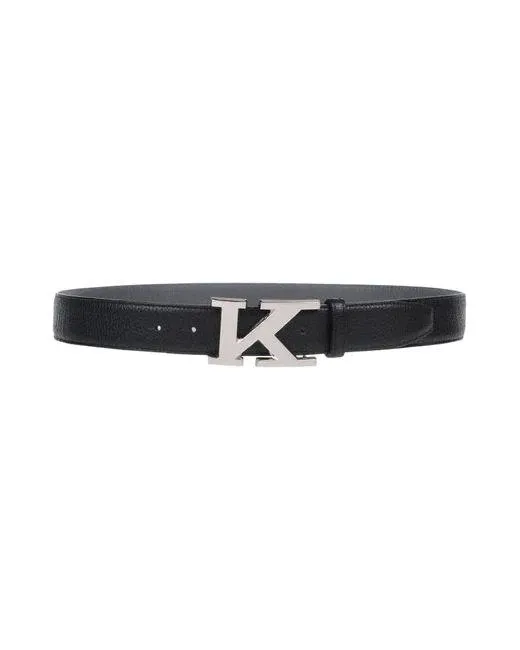 Leather Belt K Buckle