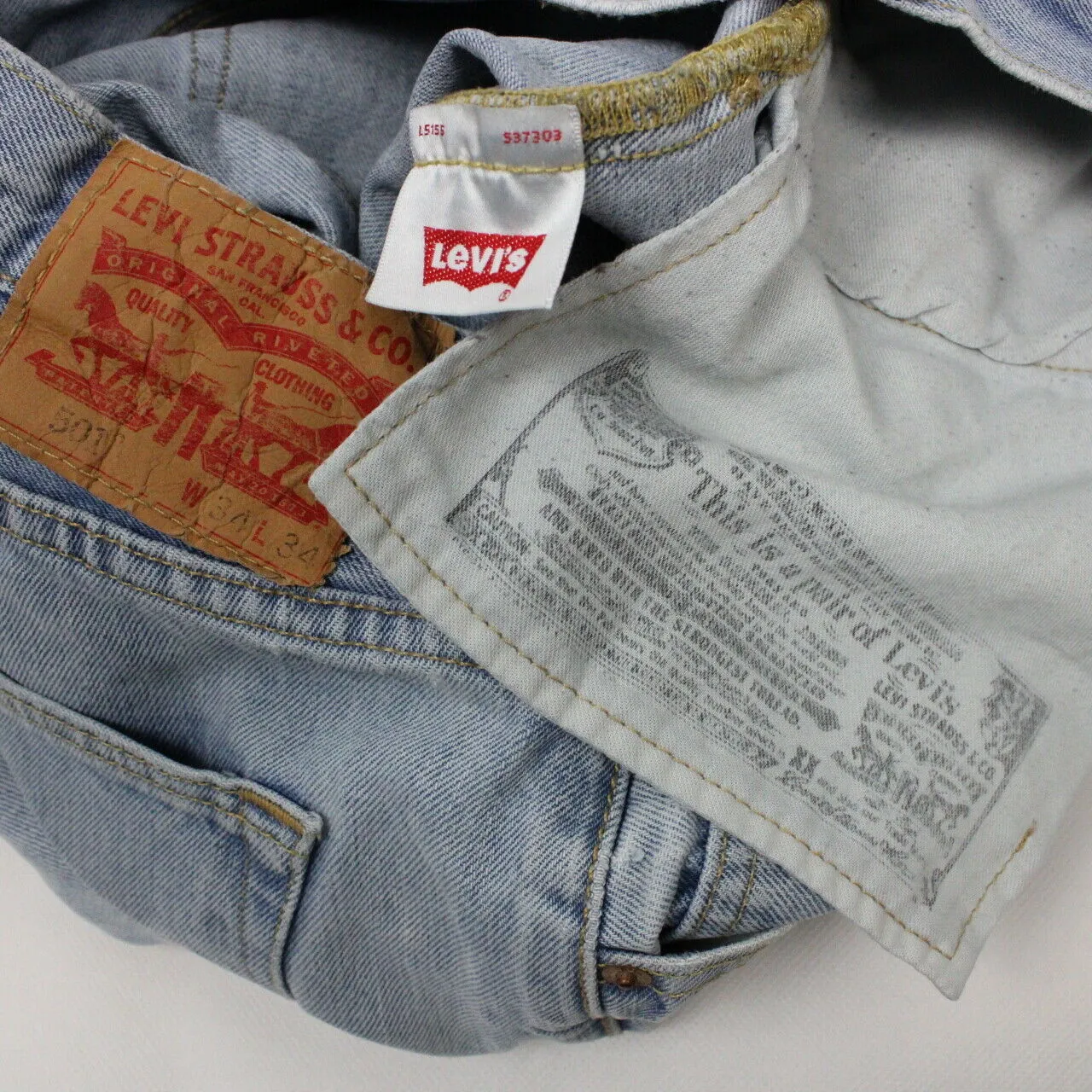 LEVIS 501 Jeans Light Blue | W34 L34