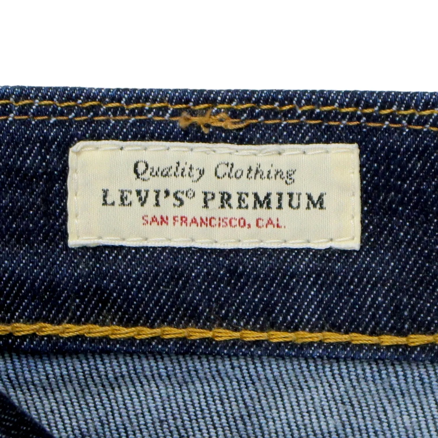 Levis Premium Indigo Denim Jeans