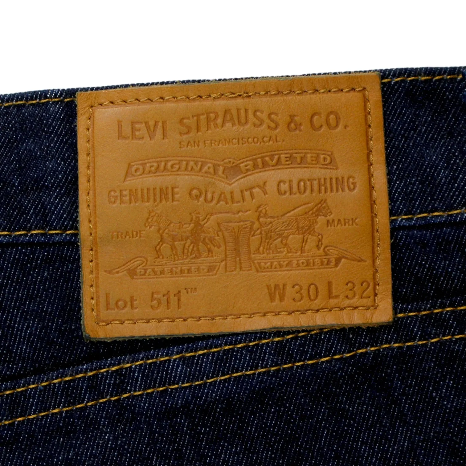 Levis Premium Indigo Denim Jeans