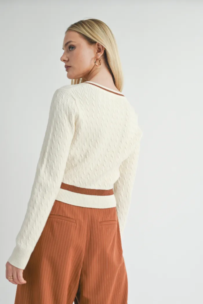 Lois Cable Sweater